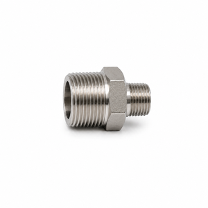 Adaptateur fileté mâle en laiton, raccord hexagonal, surface polie, modèle CSFPL, marque Cnc Shop Floor - Product Image 3