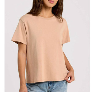 Camiseta de Verano de Manga Corta Ligera para Mujer, Camiseta con Color Personalizado, Camisetas para Mujer - Product Image 1