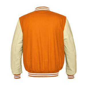 Comfortable Custom Made Design Letterman <b>Jacket</b> For <b>Men</b> <b>Long</b> Sleeves Breathable Winter <b>Jacket</b> For Online Sale By Burhan Sports - Product Image 2