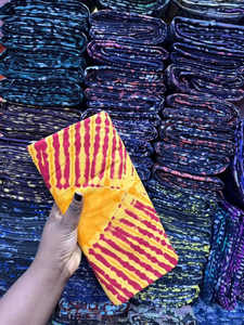 Authentic South Africa African Wax Print 100% Cotton Fabric for Women and Men Fashion Clothing - Product Image 5