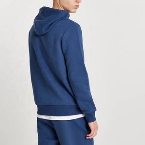 Manufacturer Wholesale Custom Plain Winter Hooded Solid Casual <b>Pullover</b> Tracksuit Lightweight High Quality Design <b>Men's</b> - Product Image 2