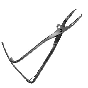 M.A SIDDIQUE INTERNATIONAL Pince à os Bishop réutilisable 12 1/2" à mâchoires réglables à cliquet, instruments chirurgicaux en acier inoxydable allemand - Product Image 2