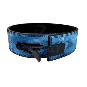 Cinturón de Levantamiento de Pesas de Cuero Resistente con Diseño Antideslizante para Entrenamiento en Gimnasio y Ejercicios de Fuerza - Ligero y Transpirable - Product Image 3