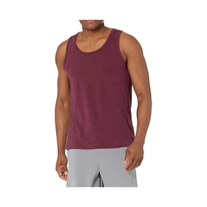 Rapid Sports Custom Made Men's Sportswear Tank Tops 100% Organic Cotton Front Breathable Quick Dry Gym Workout Tops Casual Style - Product Image 4