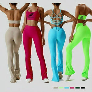 Leggings de Yoga Transpirables de Cintura Alta y Secado Rápido, Diseño Sólido con Cierre Elástico en la Cintura, Servicio OME Personalizable - Product Image 1