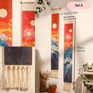 Long Landscape Design Wall Hanging Perfect For Hallway <b>Decoration</b> Fills Long Empty Walls With Stylish Visual Interest From India - Product Image 2