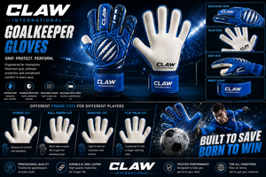 Guantes de Fútbol Profesionales de Diseño 2026, Guantes de Portero de Látex Transpirables de Alta Calidad Personalizados al por Mayor, Guantes Deportivos para Exteriores - Product Image 5