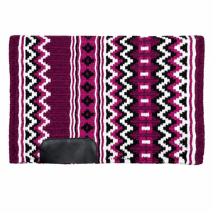 Couverture de selle Navajo occidentale en laine tissée à la main, tapis de cheval personnalisé, équipement d'équitation, fournisseur et exportateurs de tapis de concours pour ranch en gros - Product Image 2