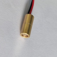 Modul Dioda Laser Hijau Baru Merek Ismartlaser 9x21mm Sudut Kipas 110 Derajat 650nm 10mw Pointer Leveling 3V DC Garansi 1 Tahun 2mm