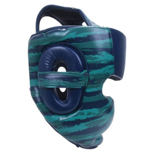 Protège-tête de boxe en cuir PU durable pour une performance d'entraînement à long terme, protège-tête de boxe de qualité supérieure avec intérieur doux - Product Image 1