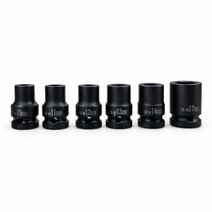 Jeu de douilles à chocs OEM DIY 10 pièces, de 10 mm à 24 mm, avec embout droit de 1/2 pouce, en coffret - Product Image 5