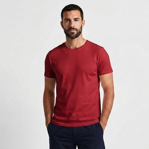 Men's Solid Color T Shirt Crew Neck Short Sleeve Tee Fitted Casual Daily Wear Outdoor slim fit <b>tshirt</b> stree wear Jersey top - Product Image 1