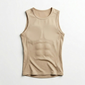 Débardeur de sport pour homme, sur mesure, 100 % polyester, séchage rapide, respirant, pour entraînement fitness et course en extérieur - Product Image 3