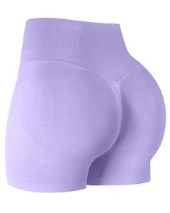 Running Shorts For Women Workout Gym Biker Shorts High Waisted Tummy Control Butt Lifting Sports Yoga <b>Booty</b> Scrunch Butt Shorts - Product Image 1