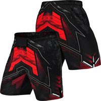 Shorts de combat MMA personnalisés TESSUTO pour hommes, shorts d'entraînement de Muay Thai, de boxe et de kickboxing, vêtements d'arts martiaux en polyester