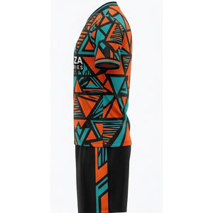 Uniforme de Entrenamiento de Fútbol de Diseño Moderno, Conjunto de Camiseta y Pantalones Cortos de Fútbol, Ropa Deportiva Personalizada para Equipos, MALUZA Industries - Product Image 5