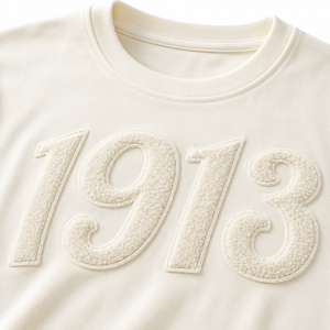 T-shirt à col rond en chenille 100 % coton brodé Delta Sigma Theta DST 1913 pour femmes, vêtements de sororité, vente en gros, grandes tailles - Product Image 6