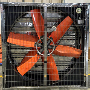 Ventilador de Extracción Industrial de 1380 mm (54 Pulgadas) Directo de Fábrica, CA 220/380 V, para Invernaderos, Granjas de Pollos, Uso en Avicultura - Product Image 2