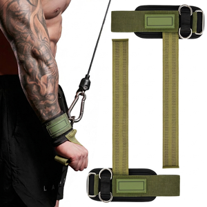 Premium Custom D Ring Wrist <b>Strap</b> Weightlifting Adjustable Durable Best Material Lifting Grip Support Weightlifting Wrist <b>Strap</b> - Product Image 1
