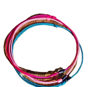 Handmade Friendship <b>Bracelets</b> Woven Wrist Ankle - Colorful Braided Thread <b>Bracelets</b> for Girls l Wrap SAILOR KNOT <b>BRACELET</b> - Product Image 1