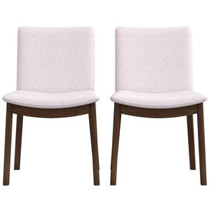 Set Laura di 2 Sedie da Pranzo in Legno Massello Stile Mid-Century Modern - Product Image 4