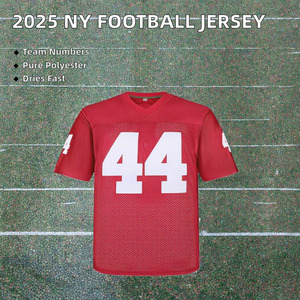 Maillot de football américain performant en maille, tissu respirant, uniforme de football confortable pour l'entraînement et la pratique - Product Image 5