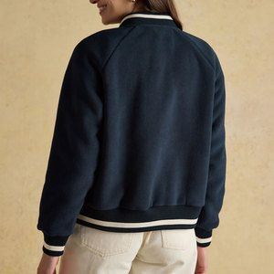 Chaqueta Varsity Acolchada de Satén Transpirable para Hombre y Mujer, Ropa Deportiva, Bordado Personalizado con Nombre de Equipo o Club, Venta al Por Mayor - Product Image 4