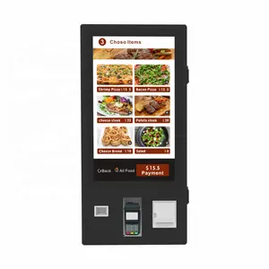 Macchina Self-Service dei terminali del Touch Screen del pavimento del chiosco di informazioni interattive per il ristorante