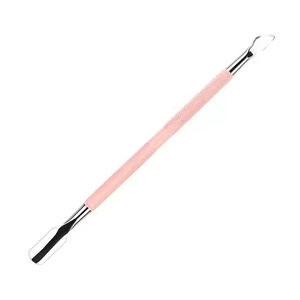 Stainless Steel Double Head Reusable Nail Cleaning Cuticle Pusher Dead Skin <b>Remover</b> Manicure Pedicure Finger Nail Care <b>Tool</b> - Product Image 6