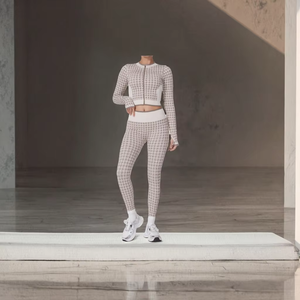 Conjuntos de yoga para mujer de nuevo diseño, elásticos, de alta calidad en fabricación y tela, a precios bajos. - Product Image 2