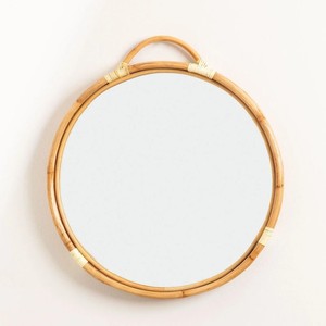 Bohemian <b>Rattan</b> Mirror <b>Dressing</b> <b>Table</b> Set Round Mirrors Made in Vietnam Good Quality All Sizes Available - Product Image 2
