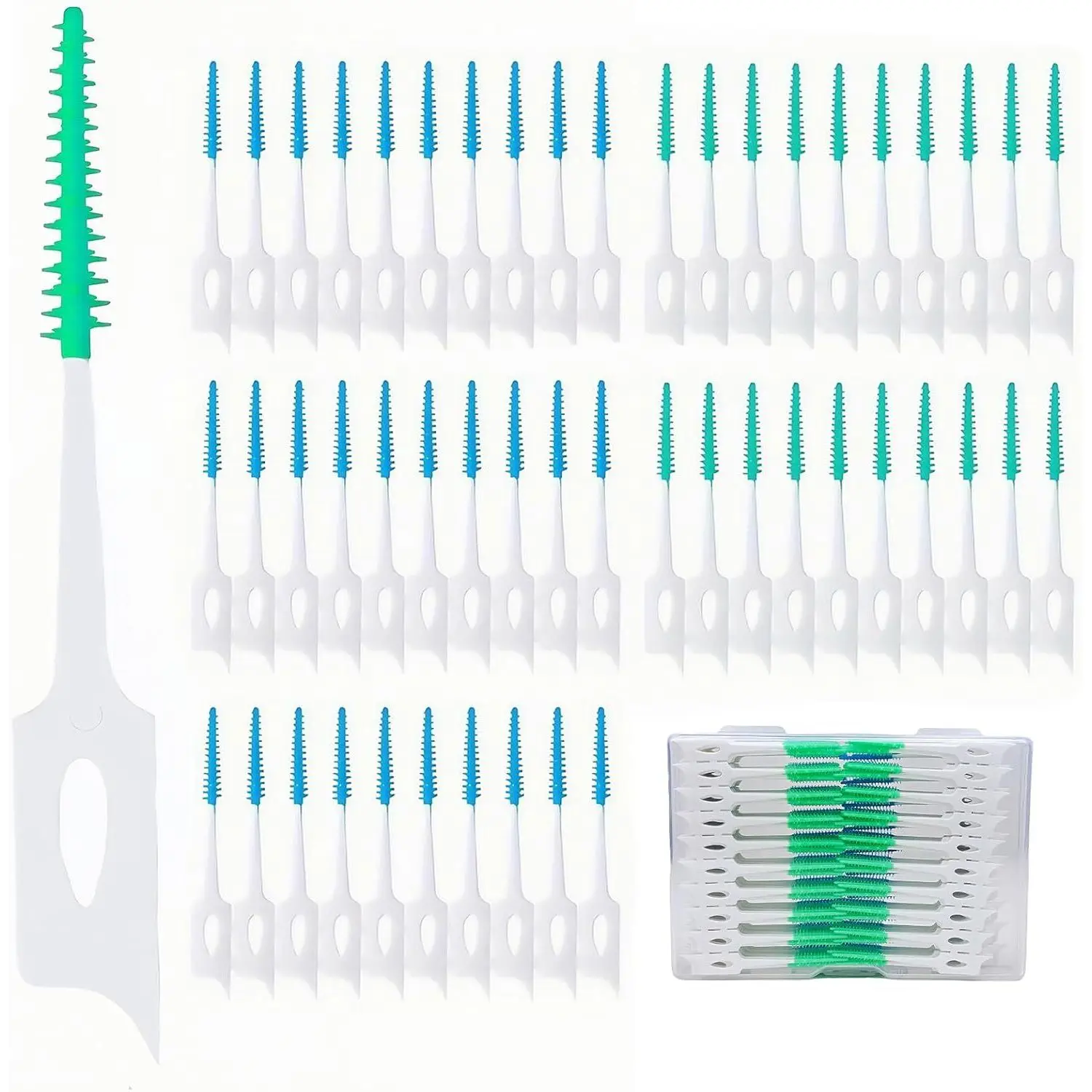 200pcs Green+100pcs Blue Color
