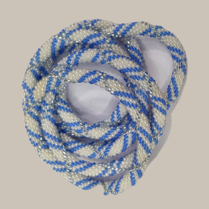 Blue Shade Glass <b>Beads</b> Children's Romantic Gift Beaded <b>Bracelets</b> - Product Image 2