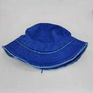 Chapeau Bob en Jean Lavé et Délavé à Bord Large pour Femme, Protection Solaire Printemps-Été - Product Image 4