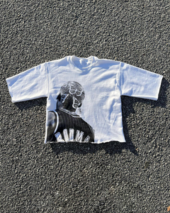 เสื้อยืดโอเวอร์ไซส์ทรงเรกูลาร์ 100% ผ้าฝ้าย ระบายอากาศได้ดี เป็นมิตรกับสิ่งแวดล้อม แห้งเร็ว ทรงไหล่ตก สไตล์สตรีทแวร์ รับสกรีนโลโก้ แขนสั้น - Product Image 6