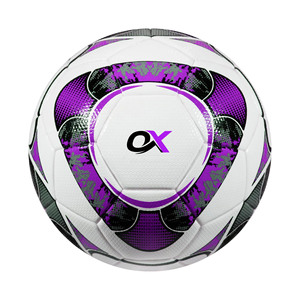 Oxva Industries Training Quality Soccer <b>Ball</b> Size 5 PU Leather Machine Stitched Durable Construction Official <b>Weight</b> - Product Image 6