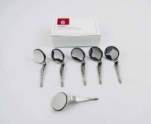 กระจกตรวจฟันสองด้านเคลือบโรเดียม คลาส 1 สแตนเลสสตีล ใช้ซ้ำได้ คุณภาพสูง AMRID SURGICAL Instruments ได้รับการรับรองมาตรฐาน CE 5 - Product Image 2