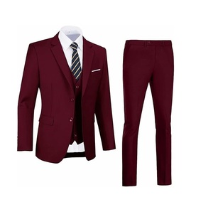 Derniers Costumes de Bureau pour Hommes, Pantalon et Veste, Tenues Décontractées et Formelles, 3 Pièces, Impression Sublimée à la Mode, Costume Pantalon et Veste pour Hommes avec Logo Personnalisé - Product Image 4