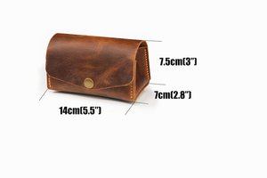 Top Selling Leather Cable Organizer Premium <b>Desk</b> Cord Tidy Earphone Wire Management Wrap Charger Keeper Premium LCO-0070 - Product Image 2