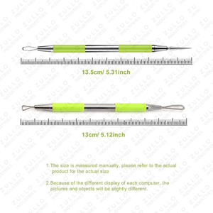 ชุดเครื่องมือสกัดสิวเสี้ยน สิวอักเสบ และจุดด่างดำ แบบมืออาชีพ ทำจากสแตนเลสสองสี สำหรับการดูแลผิวหน้า - Product Image 2