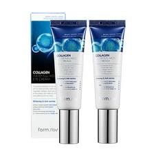 Farmstay Collagen Water Eye Cream 50ml X 2 Formula Antirughe con Acido Ialuronico per Elasticità e Idratazione - Product Image 1