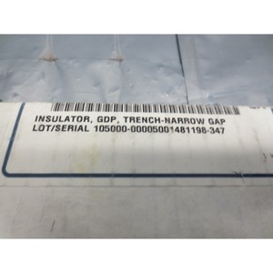 AMAT 0021-09708 Insulator, Trench, Narrow <b>Gap</b> - Trusted Global Legacy Semiconductor Equipment and Parts at - Product Image 4