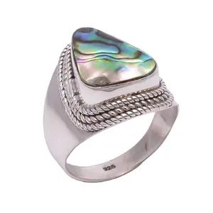 Anel de prata esterlina 925, anel para mulheres, prata esterlina natural, anel para mulheres, jóias indianas, atacado, joias, fornecedores