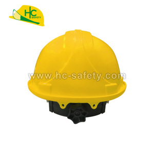 Casque de sécurité industriel H102V HC, matériau ABS, suspension réglable à 6 points, ajustement confortable, homologué CE ANSI, type C - Product Image 4