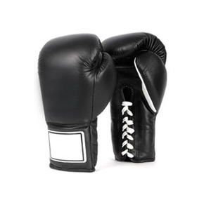 Gants de boxe bleus en PU avec fermeture Velcro pour adultes, équipement d'entraînement respirant, gants de boxe professionnels en cuir pour adultes - Product Image 2
