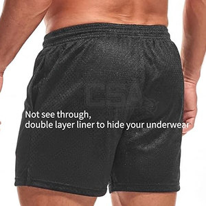 Sports Mesh <b>Shorts</b> Quick Dry Material Soft Inner Lining Designed For Training Fitness And Outdoor Sports Activities - Product Image 2