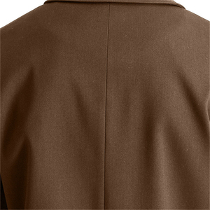 Veste en toile pour homme, vêtement d'extérieur décontracté pour un usage quotidien, sport, streetwear, design léger, fermeture éclair, manches régulières, devant - Product Image 5