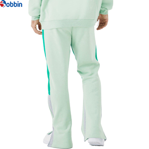 Nuevo Conjunto Deportivo para Hombre, Color Verde Claro, Sudadera con Capucha, Pantalones Largos, Color Sólido, Corte Holgado Informal y Transpirable - Product Image 3