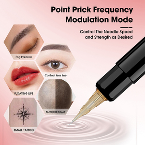 Vente en gros de machine à maquillage électrique sans fil <span class=keywords><strong>EZ</strong></span> Tattoo Lola Light Kick Start et Dot Mode super petite et légère - Product Image 6