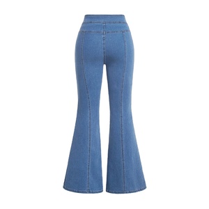 Pantalones Vaqueros Acampanados para Mujer, Pantalones Deportivos de Invierno, Pantalones Acampanados con Logotipo Personalizado Estampado y Bordado, Pantalones de Mujer en Oferta - Product Image 2